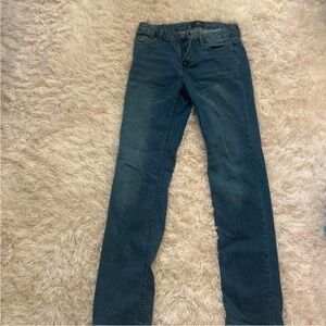 7 For All Mankind Dark Blue Skinny Jeans